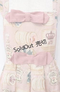 画像2: Leur Getter / Royal Fragranceキャミワンピース  ピンク O-25-09-15-009-LU-OP-IG-OS