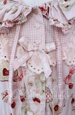画像2: PINK HOUSE / sweets lop ear bunnyミディワンピース  ピンク O-25-09-15-010-LO-OP-IG-OS
