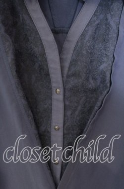 画像2: Rozen Kavalier / フェイクレイヤードシアーシャツ  ブルー O-25-09-15-016-OO-BL-OW-OS