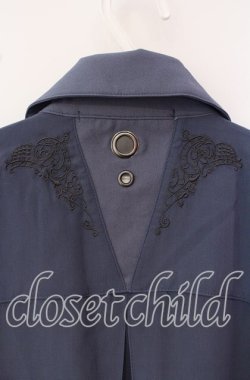 画像4: Rozen Kavalier / フェイクレイヤードシアーシャツ  ブルー O-25-09-15-016-OO-BL-OW-OS