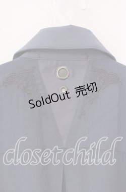 画像4: Rozen Kavalier / フェイクレイヤードシアーシャツ  ブルー O-25-09-15-016-OO-BL-OW-OS