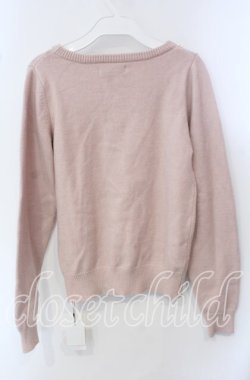 画像3: Ank Rouge / パールクロスニット  ピンク O-25-09-15-025-CA-TO-IG-OS