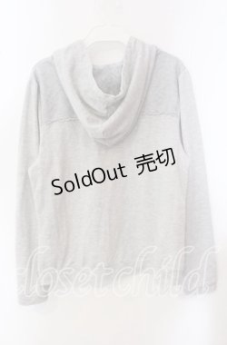 画像3: axes femme / はしごレースパーカー  グレー O-25-09-15-026-AX-TO-IG-OS