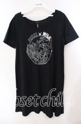 MILK / マーメイドプリントカットワンピース  クロ O-25-09-15-027-ML-TO-IG-ZT055