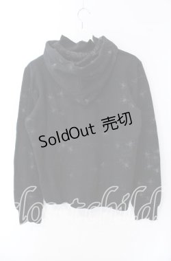 画像3: h.ANARCHY / 蜘蛛プリント裏起毛ジップパーカー  ブラック O-25-09-15-029-HN-TO-IG-OS