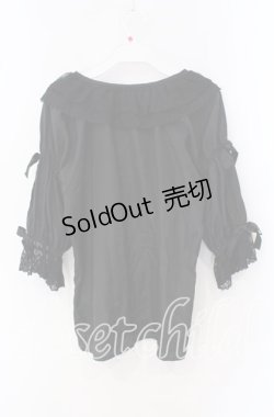 画像3: axes femme kawaii / メェールプロフォーンドゥブラウス M クロ O-25-09-16-037-AX-BL-OW-OS