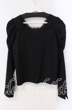 画像3: axes femme / 2WAYリボントップス F クロ O-25-09-16-039-AX-TO-OW-OS
