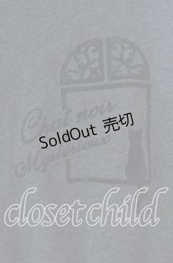 画像2: axes femme / フロッキープリントトレーナー F グレー O-25-09-16-040-AX-TO-OW-OS