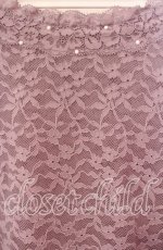 画像2: 【SALE】axes femme / ラウンドネックレースインナー F ラベンダー O-25-09-16-047-AX-TO-OW-ZT249 (2)