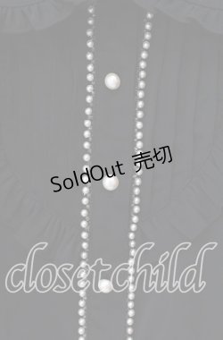 画像2: Ank Rouge / 裾スカラップブラウス  クロ O-25-09-16-055-CA-BL-IG-OS