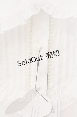 画像2: Ank Rouge / 裾スカラップブラウス  シロ O-25-09-16-056-CA-BL-IG-OS