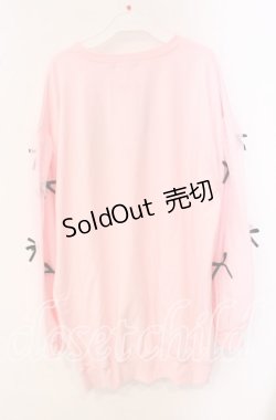 画像3: majoretty / まきちゃんコラボ スウェットワンピース L ピンク O-25-09-16-057-LO-TO-IG-OS