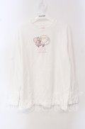 サンリオ / マロンクリームカットソ-  シロ O-25-09-16-060-EL-TO-IG-OS