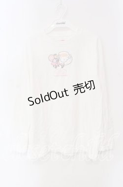 画像1: サンリオ / マロンクリームカットソ-  シロ O-25-09-16-060-EL-TO-IG-OS