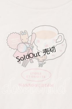 画像2: サンリオ / マロンクリームカットソ-  シロ O-25-09-16-060-EL-TO-IG-OS