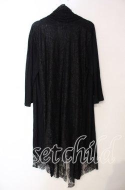 画像3: CIVARIZE / Repレイヤードレース5分袖トッパーカーディガン 46 ブラック O-25-09-16-063-GO-TO-IG-OS
