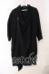 画像1: CIVARIZE / 2WAYドレープネックZIP六部袖カーディガン 46 ブラック O-25-09-16-064-GO-TO-IG-OS (1)