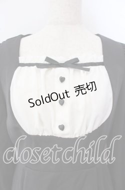 画像2: majoretty / まきちゃんコラボ スクエアネックセットアップ S クロ×シロ O-25-09-16-001-LO-OP-IG-OS