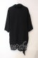 画像2: CIVARIZE / 2WAYドレープネックZIP六部袖カーディガン 46 ブラック O-25-09-16-064-GO-TO-IG-OS (2)