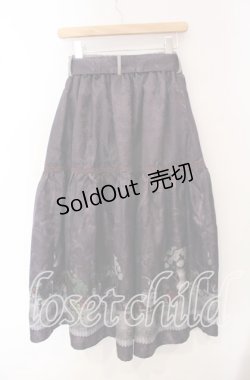 画像3: axes femme / ワイン柄スカート F パープル O-25-09-16-073-AX-SK-OW-OS