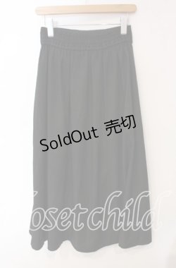 画像3: axes femme / ジャカード×プリーツスカート F クロ×グリーン O-25-09-16-075-AX-SK-OW-OS