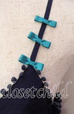 画像2: 【SALE】Emily Temple cute / ストライプジョーゼットノースリーブワンピース  ブルー系 O-25-09-16-006-ET-OP-IG-ZT276 (2)