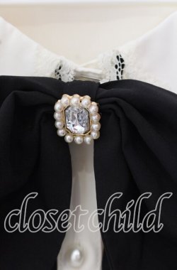 画像2: axes femme POETIQUE / フェイバリットカラーブラウス M キナリ×クロ O-25-09-16-014-AX-BL-OW-OS