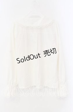 画像3: axes femme POETIQUE / フェイバリットカラーブラウス M キナリ×クロ O-25-09-16-014-AX-BL-OW-OS