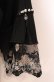画像2: axes femme / カラーチュールレースプルオーバー M クロ O-25-09-16-017-AX-TO-OW-OS (2)