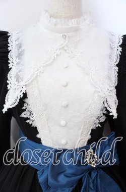 画像2: 星箱works / 深澤翠×HoshibakoWorksコラボレーションクラシカルワンピース M クロ×シロ O-25-09-16-002-PU-OP-IG-OS