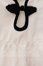 画像2: 【SALE】axes femme / オリエンタルチャイナジャカードブラウス F シロ O-25-09-16-022-AX-BL-OW-ZT330 (2)