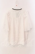 画像3: 【SALE】axes femme / オリエンタルチャイナジャカードブラウス F シロ O-25-09-16-022-AX-BL-OW-ZT330 (3)
