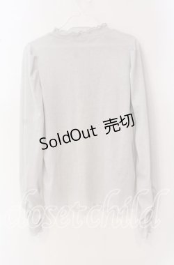 画像3: axes femme / タック×フレア袖ラメリブプルオーバー F グレー系 O-25-09-16-024-AX-TO-OW-OS