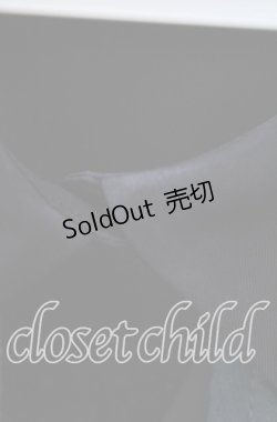 画像2: axes femme / ジャカード×プリーツブラウス F クロ×グリーン O-25-09-16-029-AX-BL-OW-OS