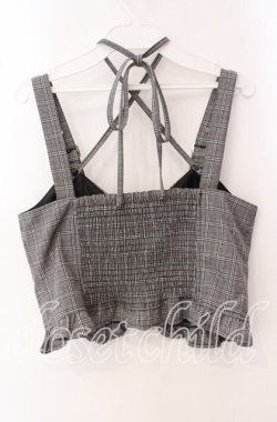 画像3: axes femme / コルセット風デザインビスチェ F クロ O-25-09-16-030-AX-TO-OW-OS