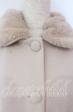 画像2: 【SALE】m petit by misako / AM*リボンコート M アイボリー O-25-09-18-004-LO-JA-IG-ZTC016 (2)