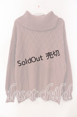 画像3: axes femme / 巻きバラニット M ピンク O-25-09-18-017-AX-TO-OW-OS