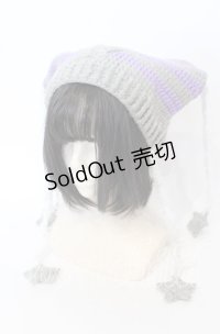 HEIHEI / スターキャットビーニー  グレー O-25-09-18-026-PU-AC-OW-OS