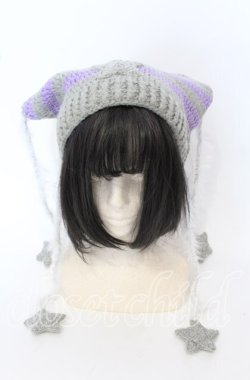 画像2: HEIHEI / スターキャットビーニー  グレー O-25-09-18-026-PU-AC-OW-OS