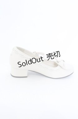 画像5: axes femme kawaii / ローヒールリボンパンプス M オフ O-25-09-19-037-AX-SH-IG-ZT346