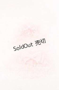 画像1: Chalmiere / ファンシーリボンお袖留め  ピンク O-25-09-19-040-LO-ZA-IG-ZT445-F001