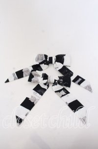 Royal Princess Alice / Chess Board Cat ・tonoコラボ　ヘアクリップセット  シロ×クロ O-25-09-19-054-LO-AC-OW-ZT445-F001