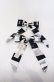 画像2: Royal Princess Alice / Chess Board Cat ・tonoコラボ　ヘアクリップセット  シロ×クロ O-25-09-19-054-LO-AC-OW-OS (2)