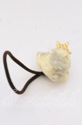 Q-pot. / Pretty Guardian Ice Cream Hair Rubber Band (Cosmos)ヘアゴム  アイボリー×グレー O-25-09-19-057-QP-AC-OW-OS