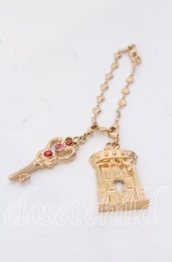 画像1: Q-pot. / 時空の扉＆時空の鍵　メルトチャーム  ゴールド O-25-09-19-058-QP-ZA-OW-OS