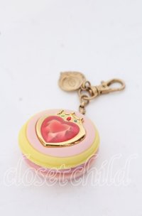 Q-pot. / プリズムハートマカロンバッグチャーム  ピンク×イエロー O-25-09-19-059-QP-ZA-OW-ZT445-F004