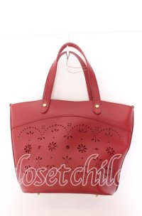 m petit by misako / 2WAYバッグ  アカ O-25-09-19-012-LO-BG-OW-ZT335