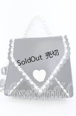 画像1: Eri Aino's collaboration / シャーロットの恋文バッグ  クロ O-25-09-19-021-LO-BG-OW-OS