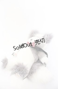 画像1: ALICE and the PIRATES / Captain Chrisがま口バッグ  グレー O-25-09-19-023-PA-BG-OW-OS