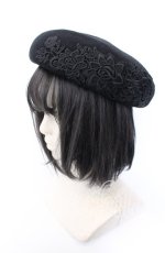 画像1: 【SALE】m petit by misako / TT*AMレースサーモベレー 57.5ｃｍ クロ O-25-09-19-025-LO-AC-OW-ZT346 (1)